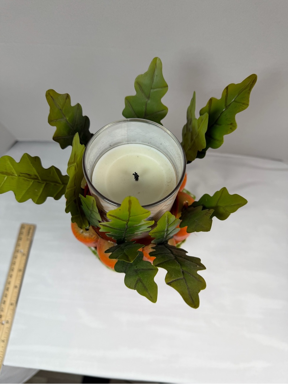 Carrot Candle Holder Beautiful Piece See Note - Picture 3 of 12